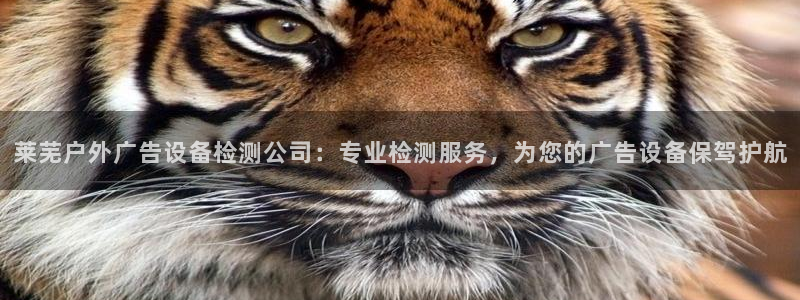 杏宇平台代理怎么赚钱：莱芜户外广告设备检测公司：专业检测服务，为您的广告设备保驾护航