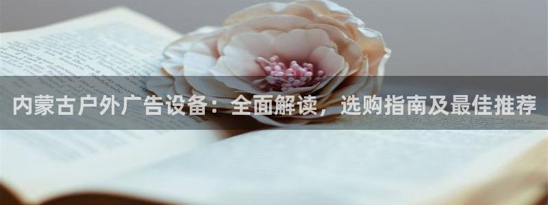杏宇平台招商：内蒙古户外广告设备：全面解读，选购指南及最佳推荐
