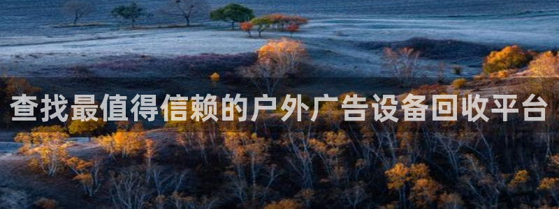 杏宇平台招商怎么样：查找最值得信赖的户外广告设备回收平台