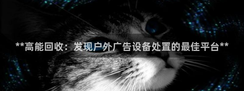 杏宇平台登录步骤是什么：**高能回收：发现户外广告设备处置的最佳平台**